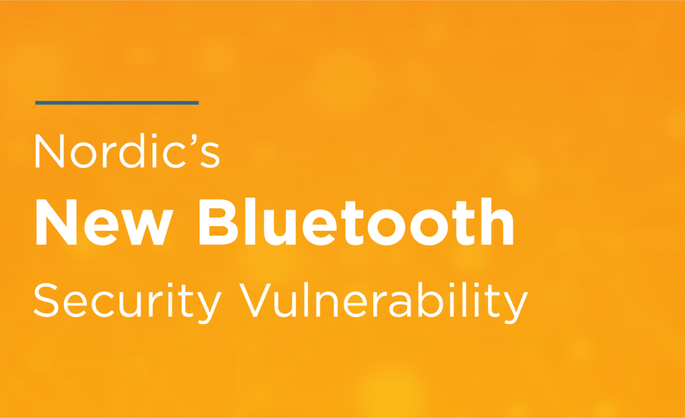 Bluetooth Security Vulnerability tile graphic